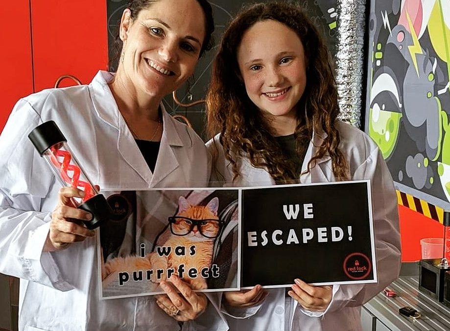 Visit Red Lock Escape Room these school holidays!