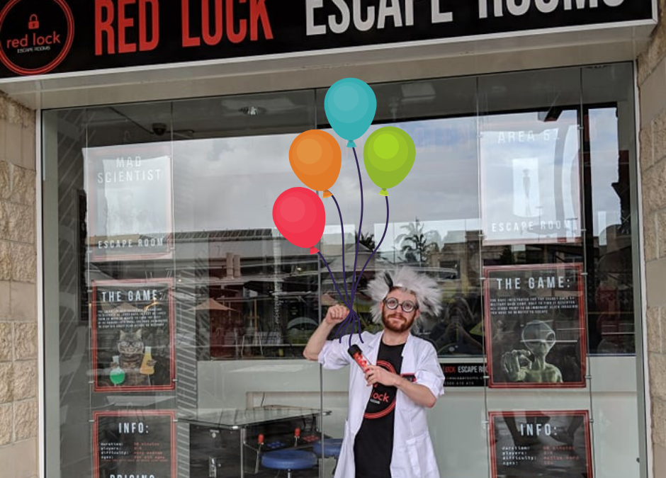 Escape Room Birthday Sunshine Coast