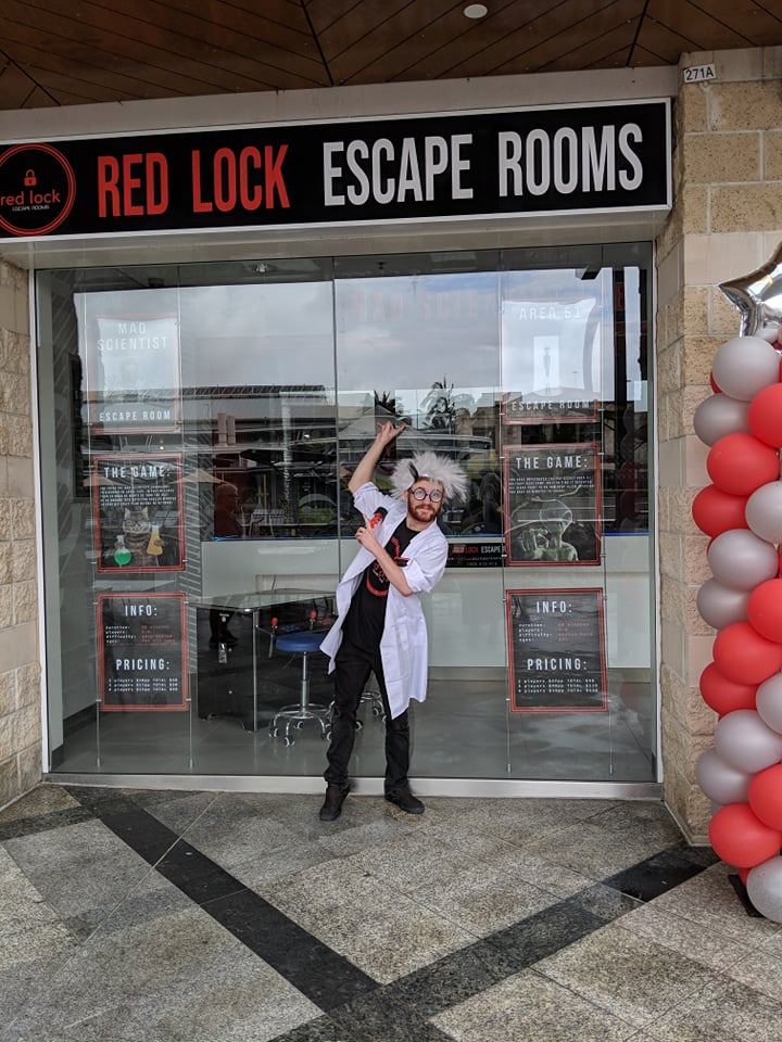 Party Venue Sunshine Coast Red Lock Escape Rooms