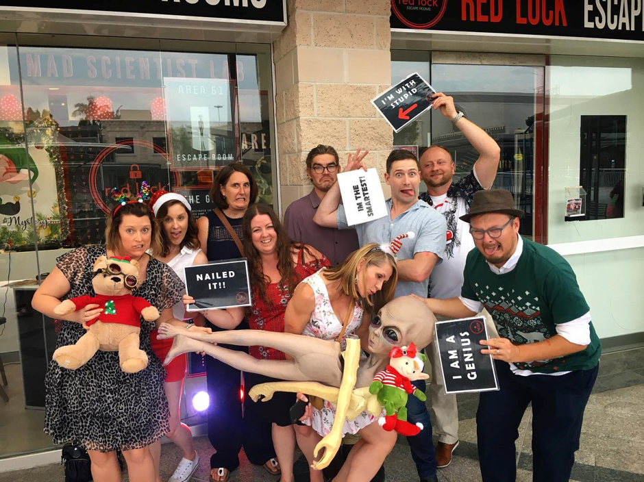 Party ideas, Sunshine Coast Red Lock Escape Rooms